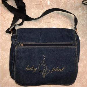 Baby phat denim bag throwback 90s